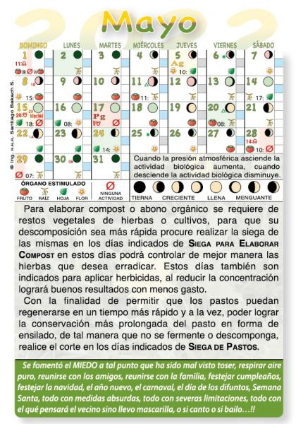 Calendário lunar agrícola 3